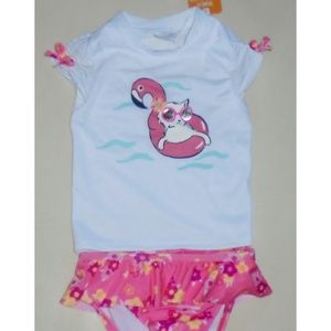 Gymboree Flamingo Swimsuit 18-24 2T 3T 4T NWT
